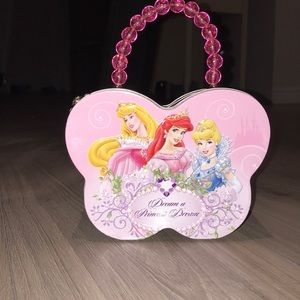 Metal princess purse for kids